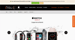 Desktop Screenshot of itribustore.fr